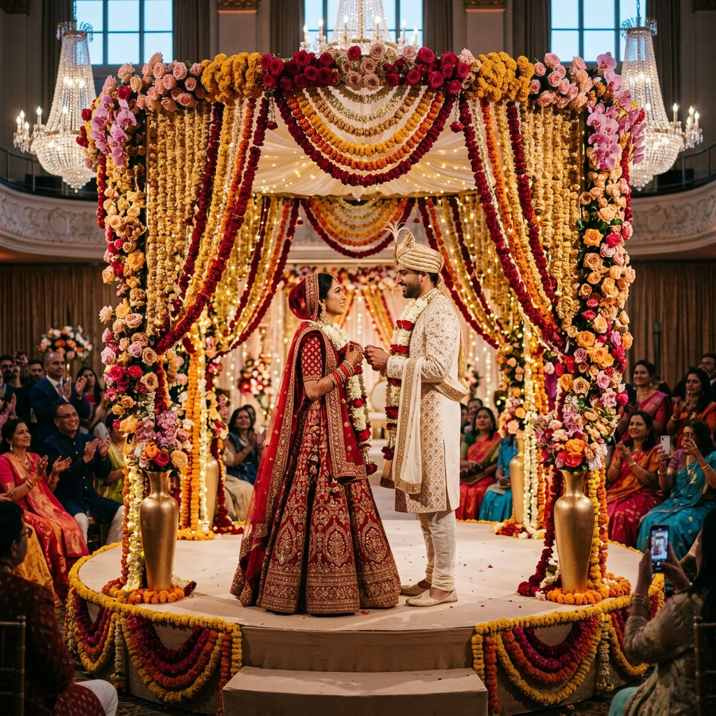 Royal Wedding Jaimala theme